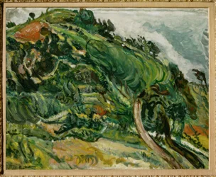 Landschaft mit Bäumen
